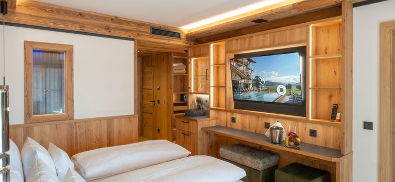 Wellnesshotel Brunner Hof im Bayerischen Wald naturZimmer Kräuterduft mit extra Schlafraum, Balkon, Klimaanlage