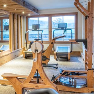 Wellnesshotel Brunner Hof Bayerischer Wald Panorama-Fitnessraum