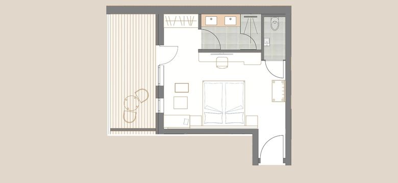 Natur- & Wellnesshotel Brunner Hof 4****S: naturZimmer "Heimattraum" 33 m² image #8