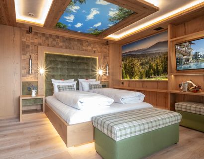 Natur- & Wellnesshotel Brunner Hof 4****S: naturSPA-Wohlfühlsuite "Heimatglück" 95 m²