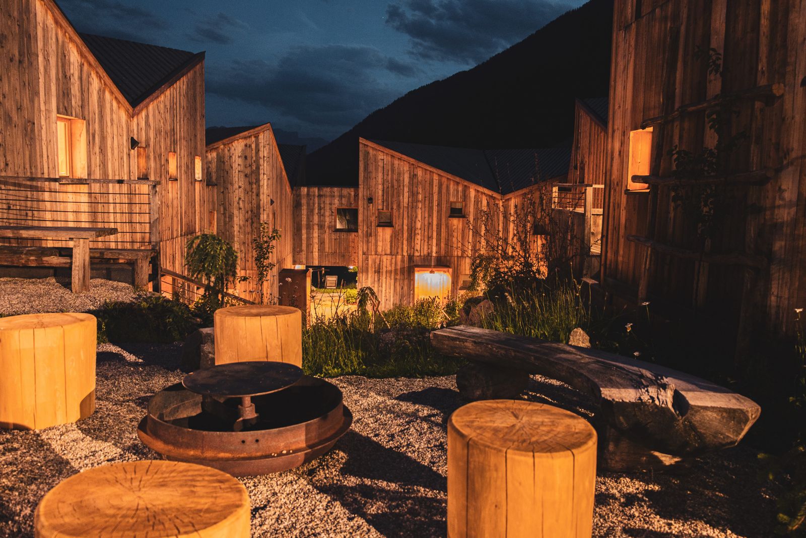 BIO HOTEL Blasla Hof: Abendstimmung