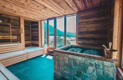 BIO HOTEL Blasla Hof: Sauna - Blasla Hof, Gsies, Pustertal, Trentino-Südtirol, Italien