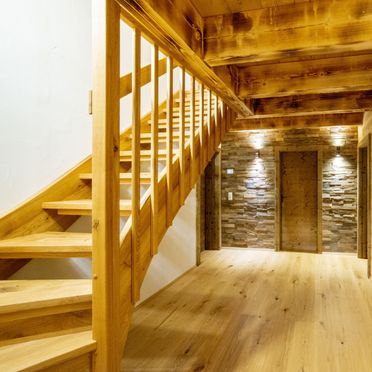 Hallway staircase, Wirths Hütte, Kremsbrücke, Kärnten, Carinthia , Austria