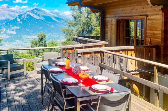 Außen Sommer 1 - Hauptbild, Chalet Altamira, Nendaz, Wallis, Wallis, Schweiz