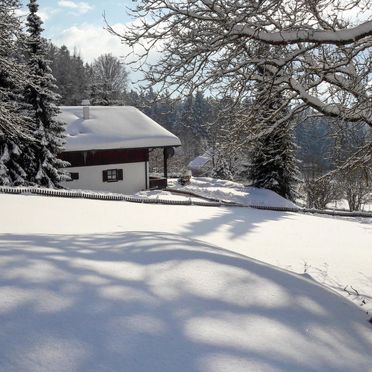 Außen Winter 25, Chalet Mühlberg im Bayerischen Wald, Spiegelau, Bayerischer Wald, Bayern, Deutschland