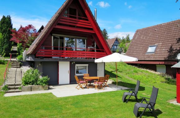 Außen Sommer 1 - Hauptbild, Ferienhütte Svea am Bodensee, Illmensee, Bodensee, Baden-Württemberg, Deutschland