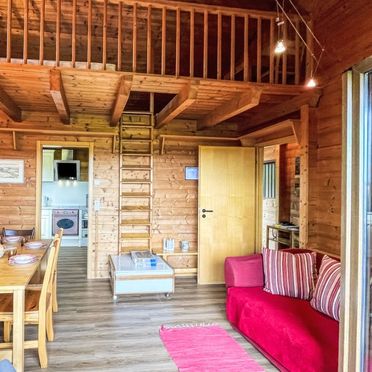 Innen Sommer 4, Ferienhütte Alpenblick am Bodensee, Illmensee, Bodensee, Baden-Württemberg, Deutschland