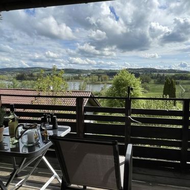 Außen Sommer 3, Ferienhütte Alpenblick am Bodensee, Illmensee, Bodensee, Baden-Württemberg, Deutschland