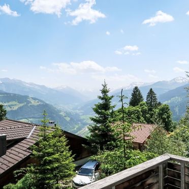 Außen Sommer 5, Chalet Börtji, Furna, Prättigau, Graubünden, Schweiz