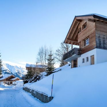 Außen Winter 36, Chalet Börtji, Furna, Prättigau, Graubünden, Schweiz