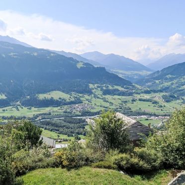 Außen Sommer 5, Chalet Chistiala Dadens, Laax, Surselva, Graubünden, Schweiz