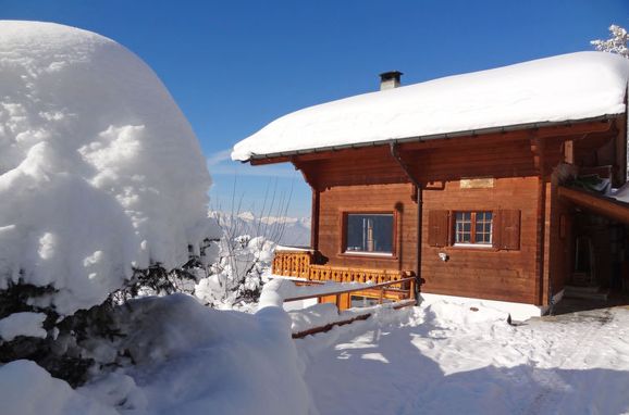 Außen Winter 28 - Hauptbild, Chalet "Zan Fleuron" in den Waadtländer Alpen, Gryon, Waadtländer Alpen, Waadt, Schweiz