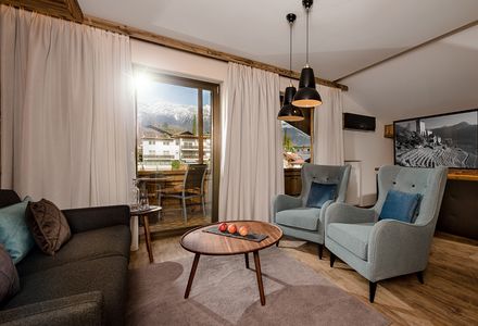 Hotel Zimmer: Junior Suite - MONDI Hotel Tscherms