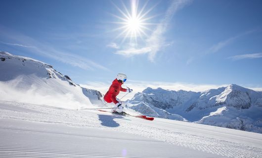 Sonnenskilauf in Gastein bis Mitte April