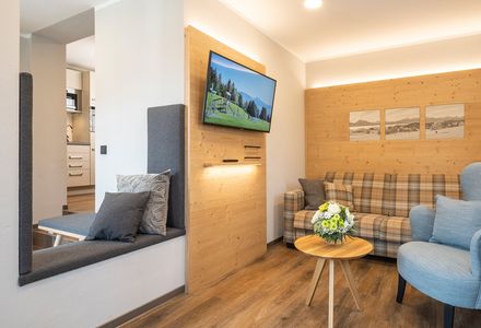 Hotel Zimmer: Familien-Terrassen-Appartement Superior - MONDI Resort Oberstaufen