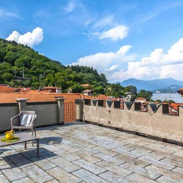 Außen Sommer 2, Castello Torre, Lesa, Lago Maggiore, Piemont, Italien