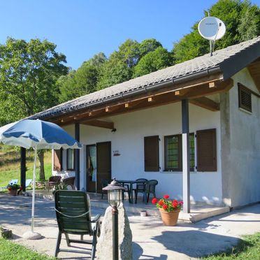 Außen Sommer 3, Chalet Baita Checc, Cannero Riviera, Lago Maggiore, Piemont, Italien