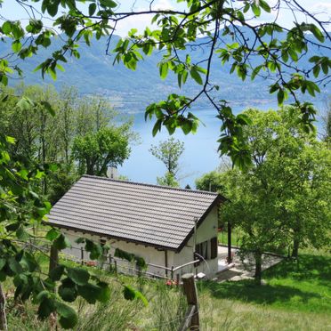 Außen Sommer 4, Chalet Baita Checc, Cannero Riviera, Lago Maggiore, Piemont, Italien