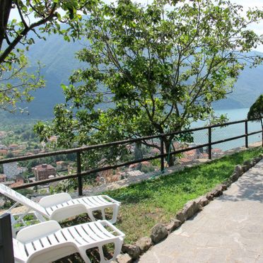 Außen Sommer 3, Ferienhaus Ca' Rossa, Porlezza, Luganer See, Lombardei, Italien