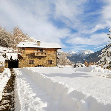 Außen Winter 15, Chalet Anna, Grosotto, Lombardei, Lombardei, Italien