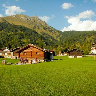 Außen Sommer 3, Chalet Tabia, Predazzo, Dolomiten, Trentino-Südtirol, Italien