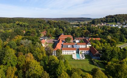 mitten im Grünen