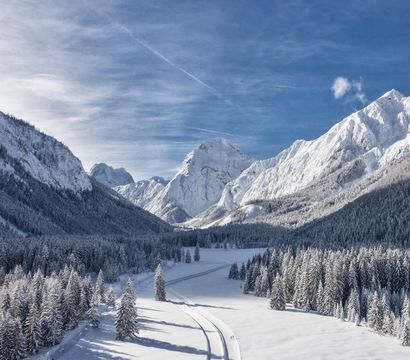 Wellnessresidenz Alpenrose: Winter dream in white and sky blue