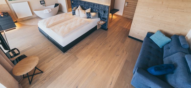 Zimmeransicht großes Zimmer Sonnenglück mit Sofa