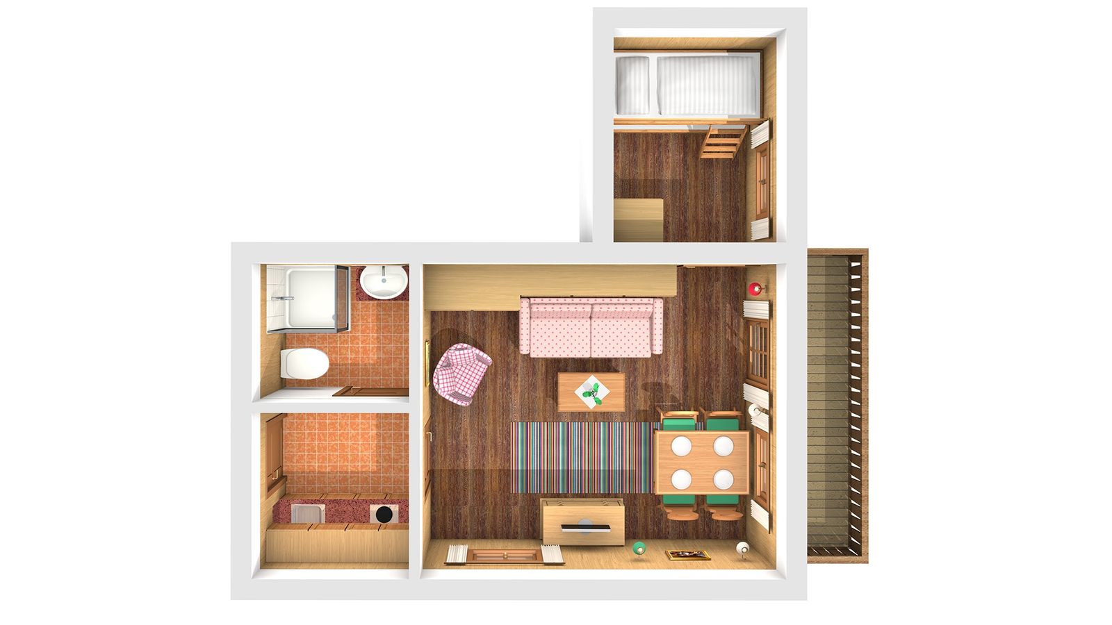 Alm-Appartement image 3 - MONDI Bellevue Alm und Schiefe Alm Gastein