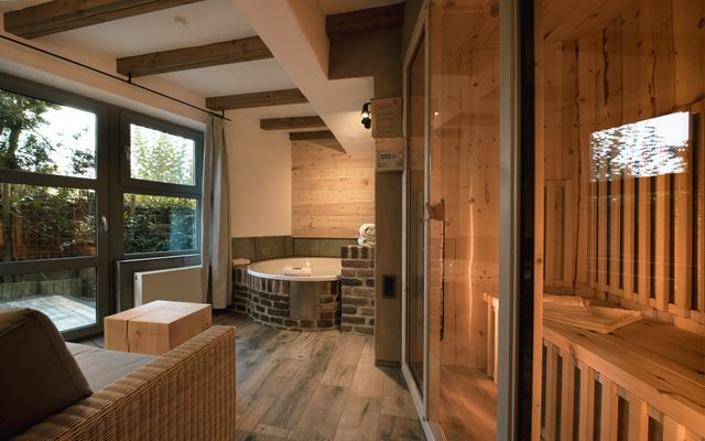 Unterkunft Zimmer/Appartement/Chalet: Wellness-Wohn-Stube 2Raum