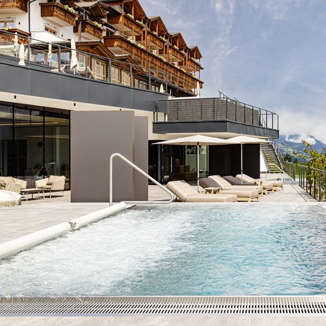 Panorama Hotel Huberhof in Meransen, Trentino-Südtirol, Italien