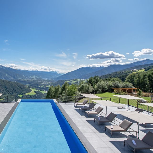 Panorama Hotel Huberhof in Meransen, Trentino-Südtirol, Italien
