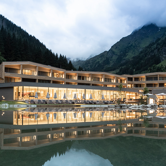 Feuerstein Nature Family Resort in Brenner, Trentino-Südtirol, Italien
