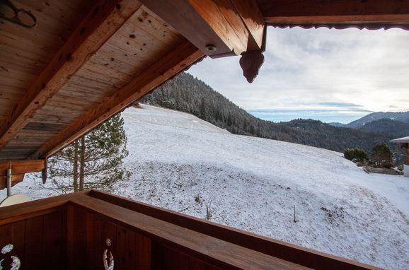 Ausblick vom Balkon, Chalet Luxeck, Steinberg am Rofan, Tirol, Tirol, Österreich