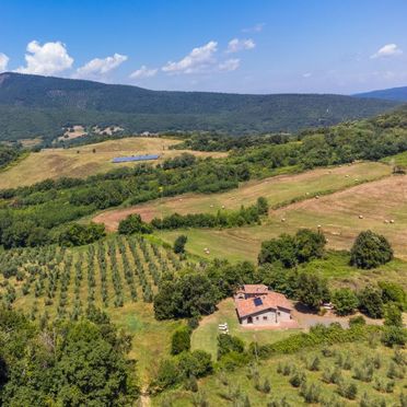 Außen Sommer 3, Casa le Fonte, Roccastrada, Maremma Binnenland, Toskana, Italien