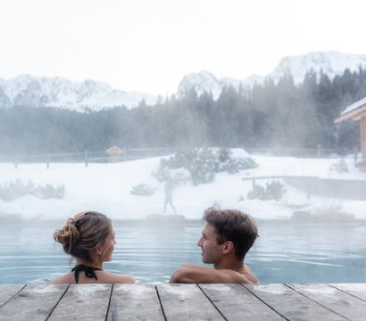 Tirler- Dolomites Living Hotel : Spa und Schnee
