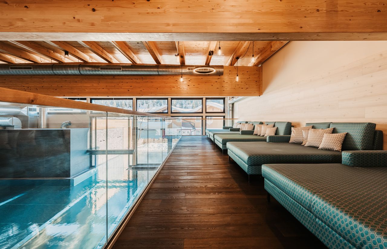 Liegebereich Indoorpool
