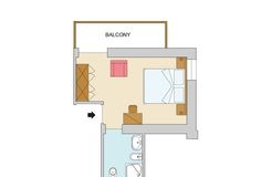 Double Room "Nemus – Penthouse" (2/2) - Aqua Bad Cortina