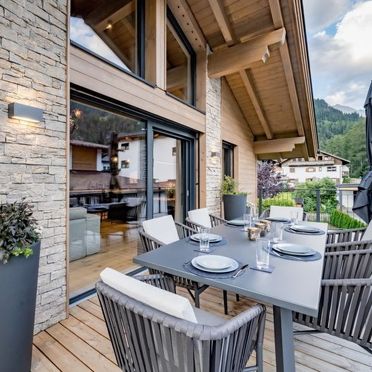 Außen Winter 45, Alpenchalet Tirol, Längenfeld, Ötztal, Tirol, Österreich