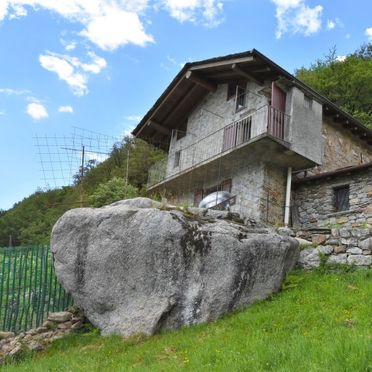 Außen Sommer 6, Rustico Rebustella, Valtellina, Lombardei, Lombardei, Italien