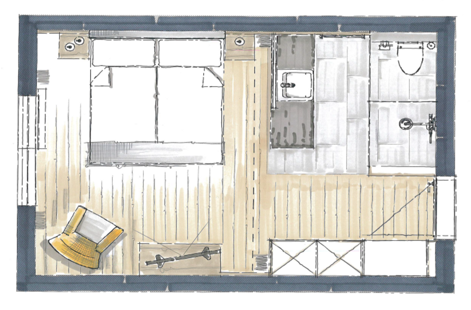DoppelzimmerCOZY Room image 5 - die HOCHKÖNIGIN Mountain Resort