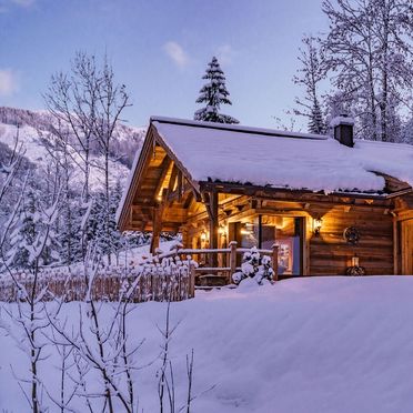 Winter, Die Chalet ALM, Pruggern, Steiermark, Österreich