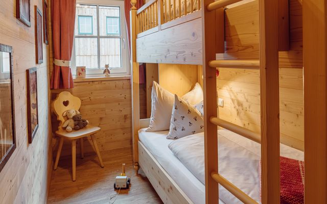 Haus Grundlsee Schlafzimmer OG Stockbett