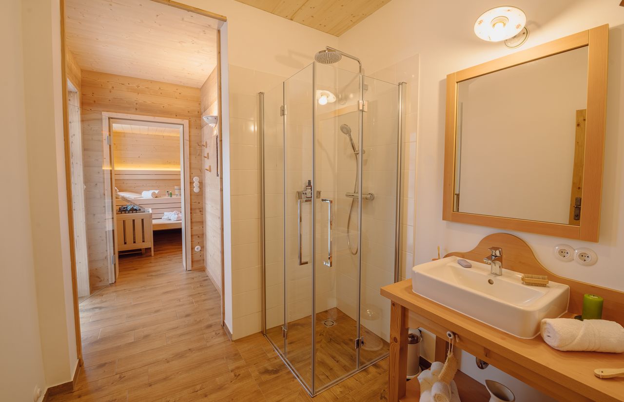 Salzkammergut plus Badezimmer 3 EG Saunahaus