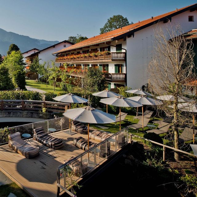 Spa & Resort Bachmair Weissach in Weissach, Oberbayern, Bayern, Deutschland