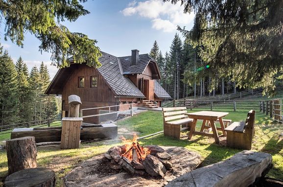 Summer, Kalchersimon Hütte, Preitenegg, Carinthia , Austria