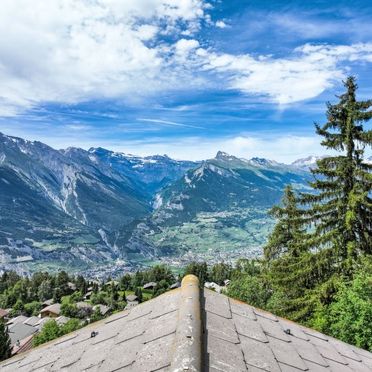 Außen Sommer 2, Chalet Joseva, Nendaz, Wallis, Wallis, Schweiz