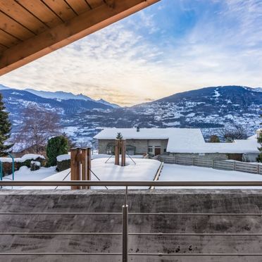Außen Winter 24, Chalet World Central Lodge, Savièse, Wallis, Wallis, Schweiz