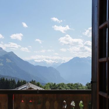 Außen Sommer 5, Chalet les Rochers Blancs, Villars, Waadtländer Alpen, Waadt, Schweiz