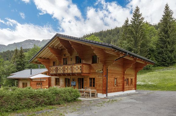 Außen Sommer 1 - Hauptbild, Chalet Dörfli, Les Diablerets, Waadtländer Alpen, Waadt, Schweiz